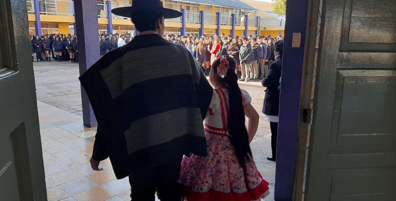 Los alumnos/as del colegio reciben el segundo semestre con un baile de cueca muy especial